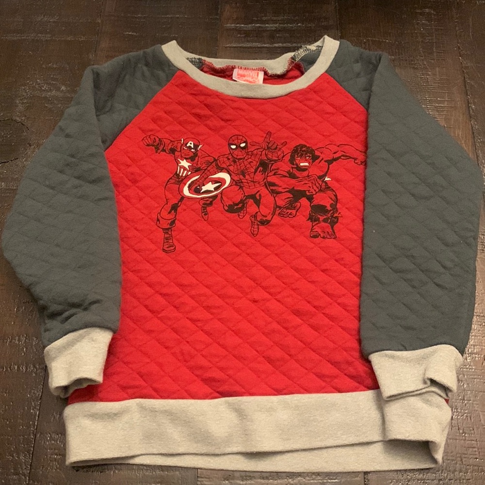 Toddler boy Avengers sweat shirt 4T